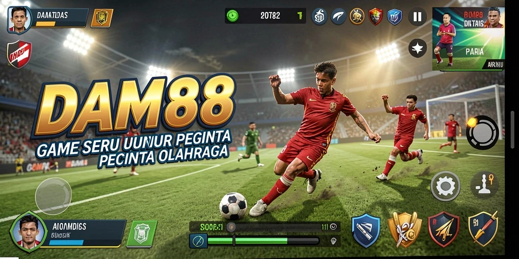 Tangkapan layar utama dari gameplay DAM88 yang menarik.