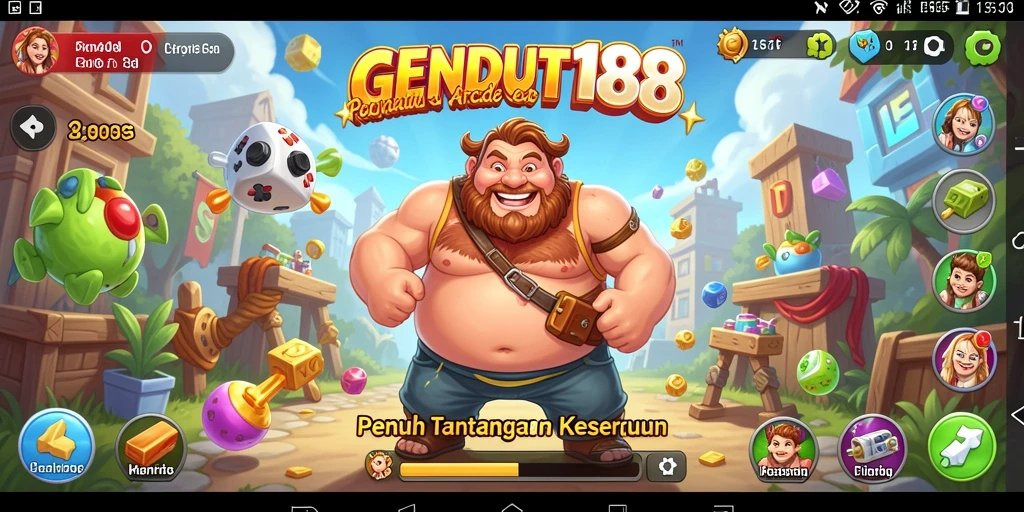 Tampilan gameplay seru dari GENDUT188 yang penuh tantangan.