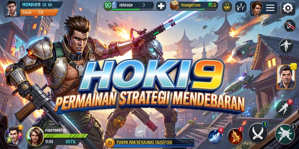 Screenshot HOKI9 menampilkan aksi pertempuran strategis yang mendebarkan.