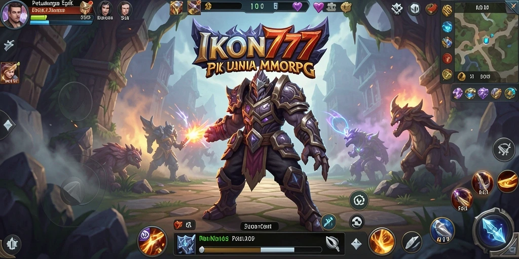 Gameplay seru dan mendalam dalam IKON777, dunia MMORPG yang menakjubkan.