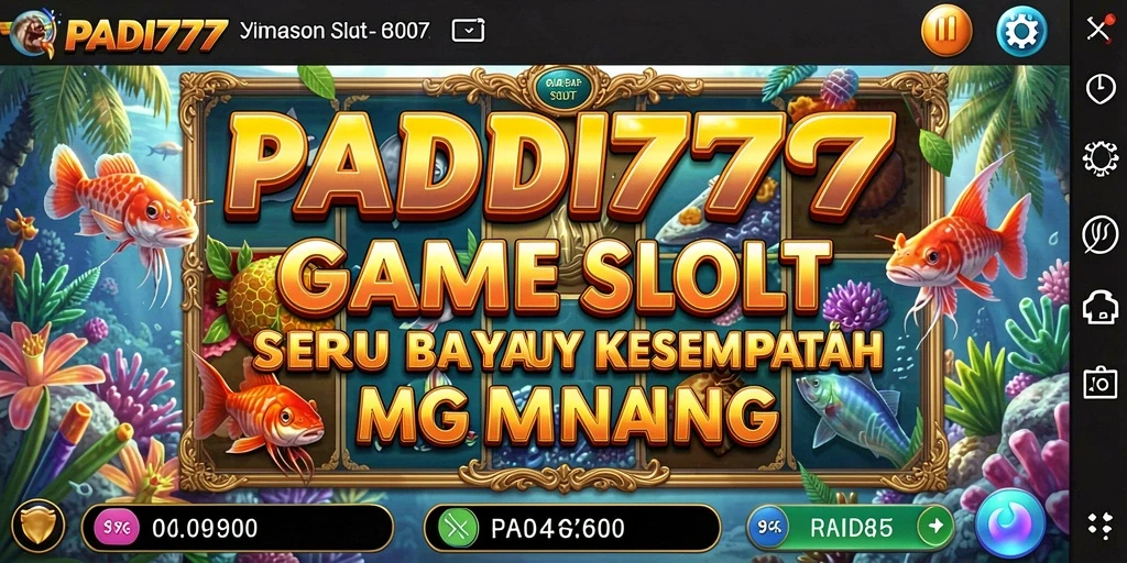 Tampilan gameplay PADI777 yang menarik dan menyenangkan.