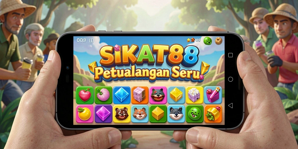 Screenshot SIKAT88 menampilkan gameplay menarik dengan tantangan Match-3.