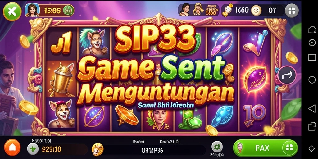 Screenshot gameplay SIP33 yang menunjukkan keseruan bermain Slot.