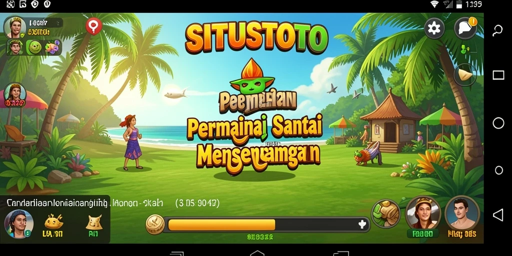 Screenshot gameplay SITUSTOTO yang seru dan menarik.