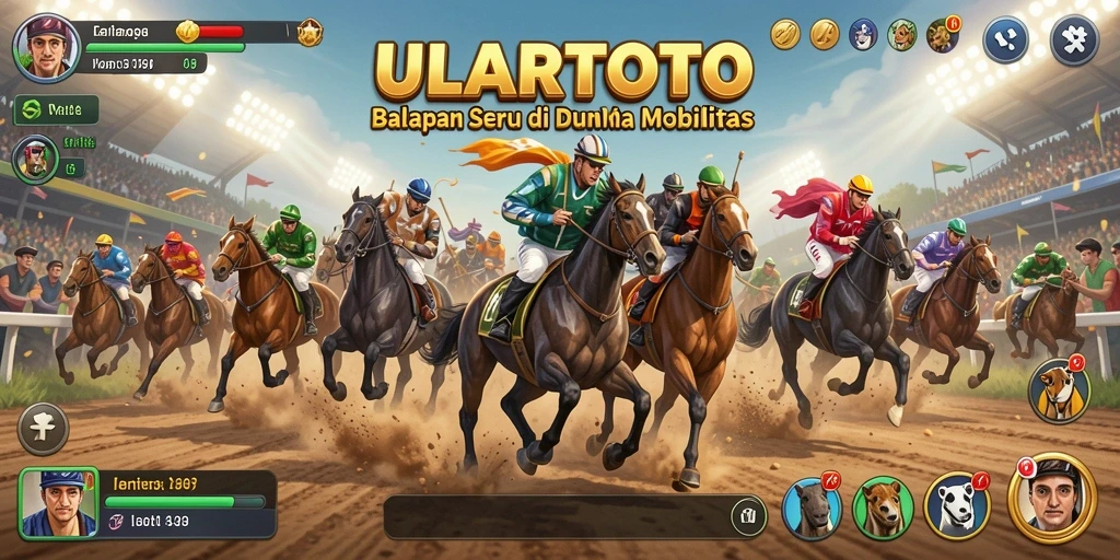 Gameplay balapan yang menegangkan dan grafis memukau dari ULARTOTO.