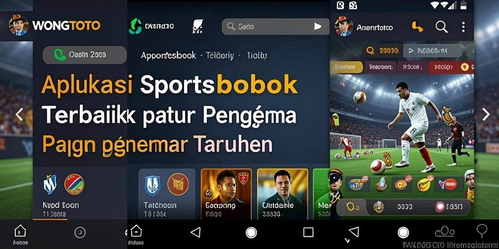 Tampilan menarik dari antarmuka <strong>WONGTOTO</strong> saat memasang taruhan olahraga.